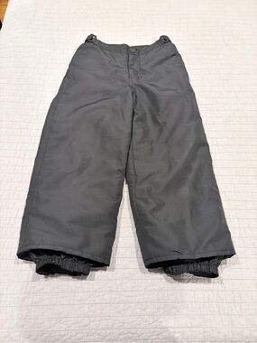 The Children's Place Black Kids Snow Pants Size 6